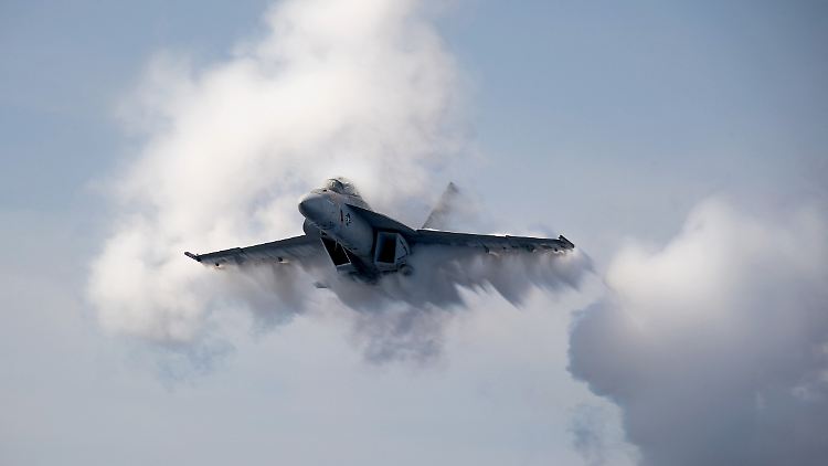 Ein US-Kampfjet des Typs F/A-18F Super Hornet stürzte ins Südchinesische Meer. (Archivbild)
