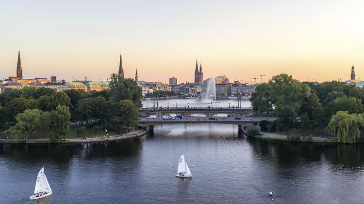 Hier sind die Menschen besonders zufrieden: Hamburg.