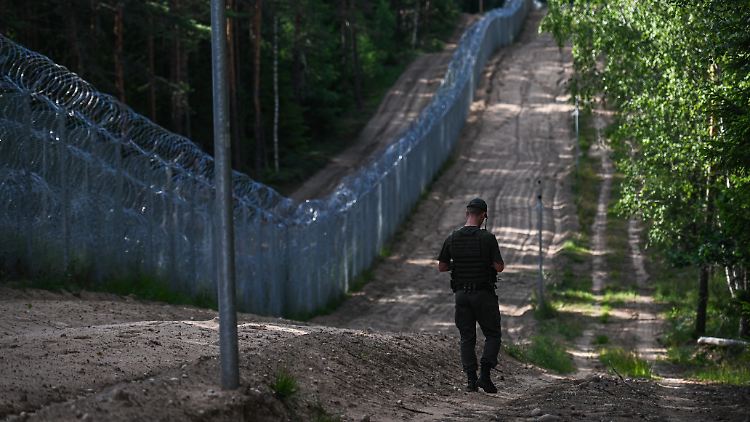 An der Grenze Litauens zu Belarus soll es künftig kein Durchkommen mehr geben.