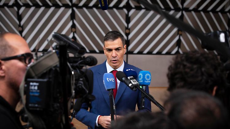 Pedro Sánchez wollte sich für die Anerkennung des Katalanischen als EU-Amtssprache einsetzen. Aber unter anderem Deutschland ist dagegen.
