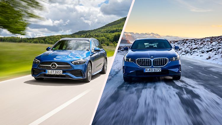 Obwohl der mild hybridisierte BMW 540d xDrive und der Diesel-Hybrid Mercedes C 300de 4Matic unterschiedlichen Segmenten angehören, herrschen Preis- und Leistungsparität. Im Charakter unterscheiden sie sich allerdings deutlich.