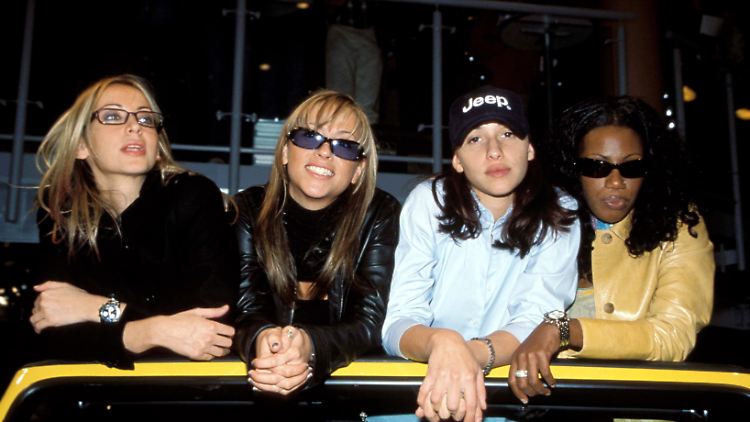 All Saints von links: Natalie Appleton, Nicole Appleton, Melanie Blatt und Shaznay Lewis.