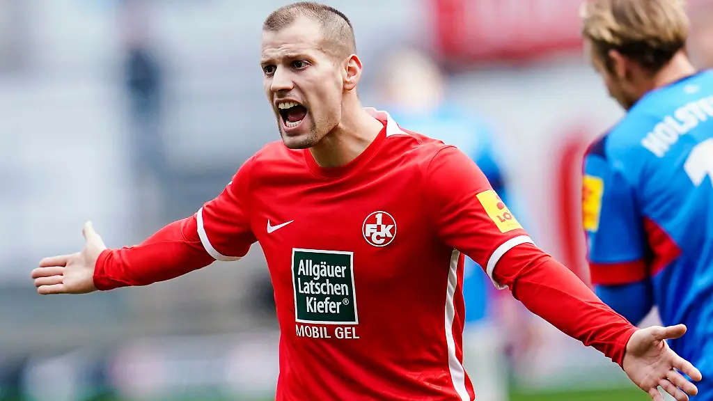 Kaiserslauterns-Hendrick-Zuck-gestikuliert