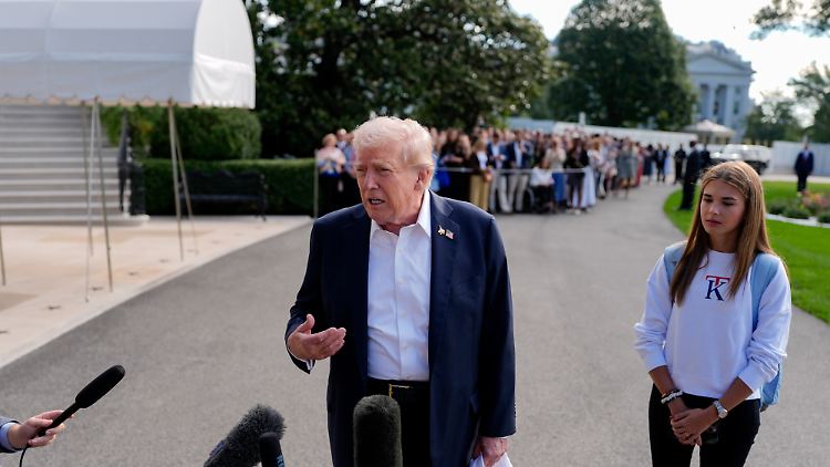 Sie war auch schon im Weißen Haus: Kai Trump.
