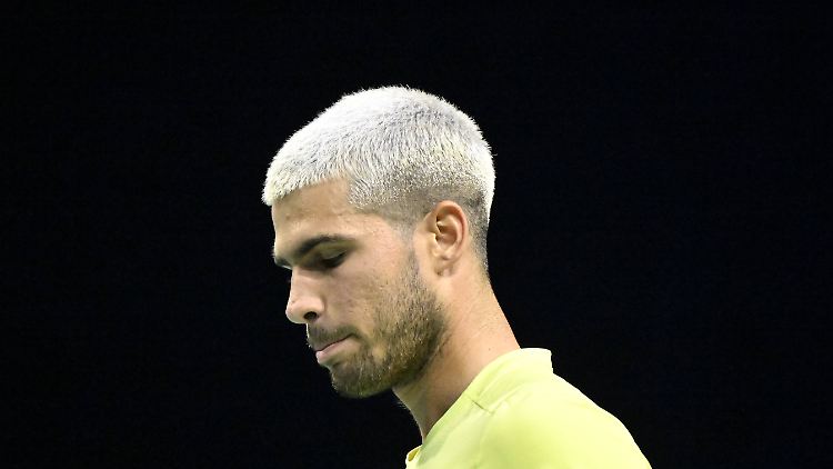 Ist enttäuscht: Carlos Alcaraz.
