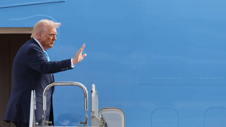 Laut US-Präsident Trump läuft politisch und wirtschaftlich unter ihm vieles sehr gut - große Teile der Bevölkerung sehen das anders.