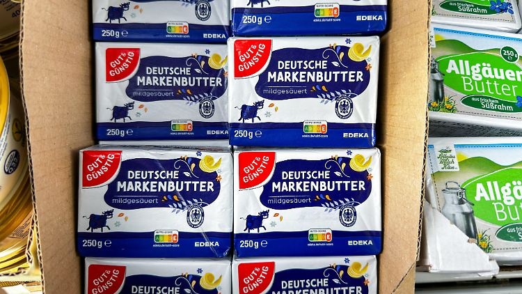 Auch andere Butterprodukte sollen günstiger werden.