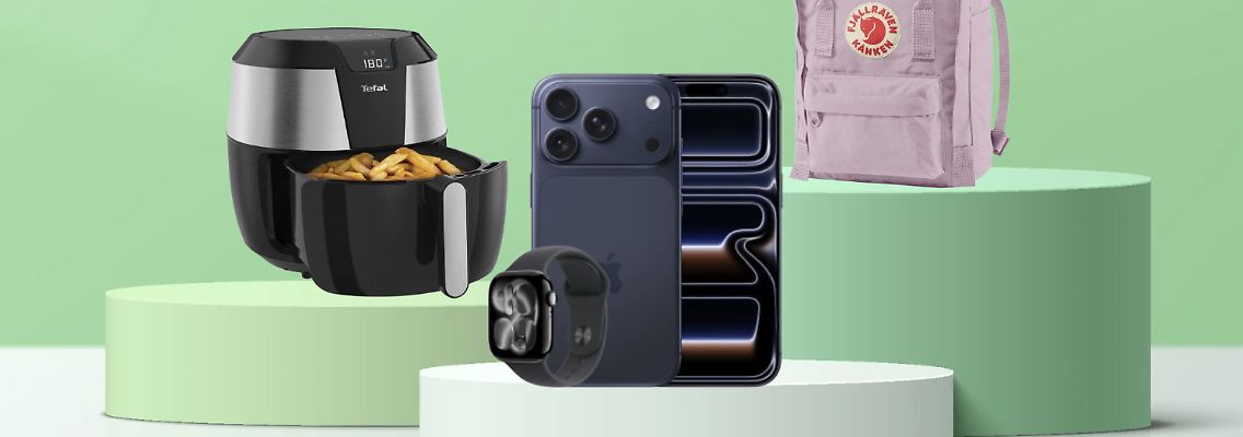 Wir finden täglich die besten Deals für Technik, Werkzeug, Haushaltsgeräte, Tarife & Co.