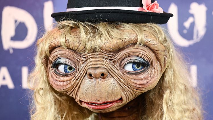 Heidi Klum - hier in ihrem Vorjahreskostüm - wartet schon.