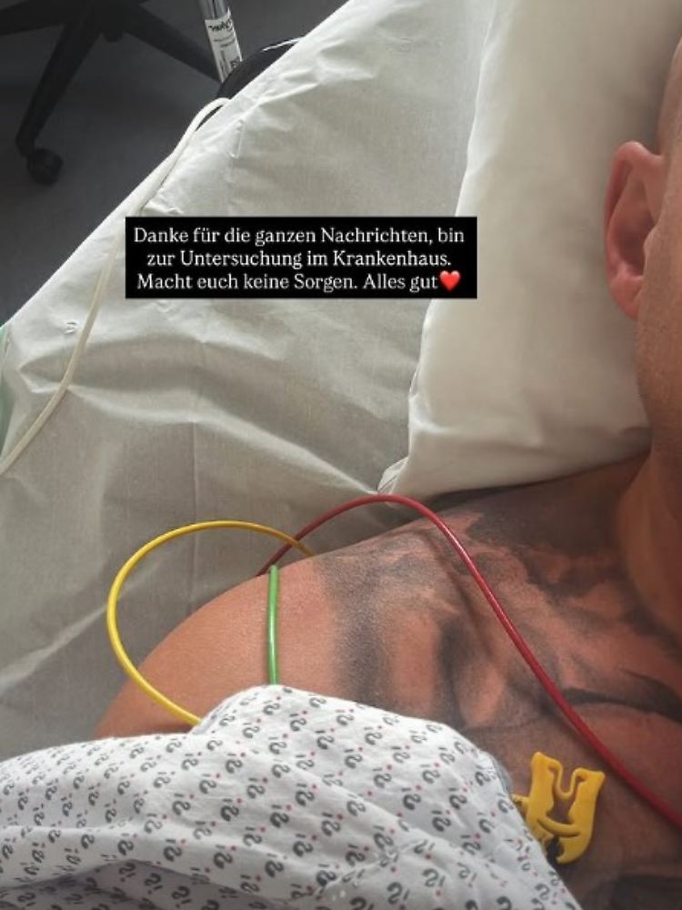 Lombardi ließ sich gründlich untersuchen.