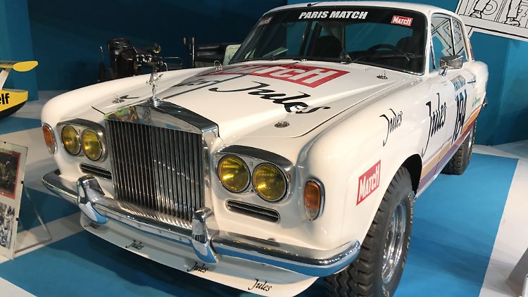 Ein Silver Shadow Coupé als Star bei der Rallye Paris-Dakar 1981: Das fand Rolls-Royce gar nicht lustig, zumal das Privatteam für seinen Racer Toyota-Teile und Fiberglas verwendete.