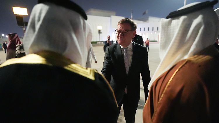 Am Freitagabend wurde Wadephul in Bahrain begrüßt.