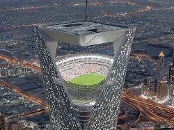 Millionen Aufrufe generiert: Futuristisches WM-Stadion entpuppt sich als KI-Fake