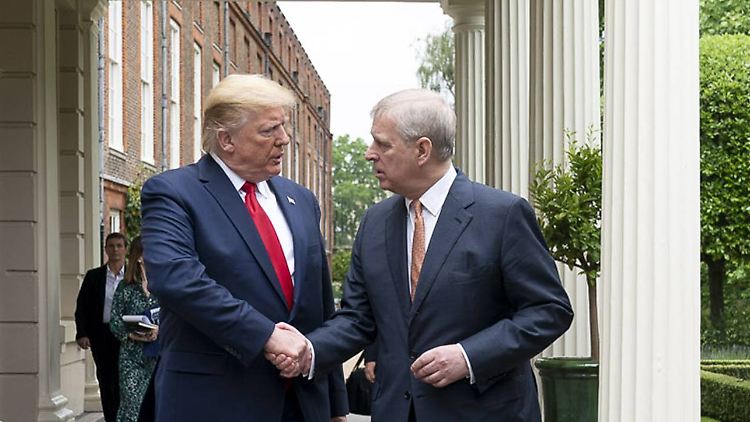 Man kennt sich: Präsident Trump wird 2020 in London Andrew empfangen - damals noch Seine Königliche Hoheit und Prinz.
