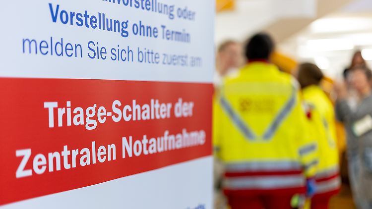 Bei großen Katastrophen mit vielen Betroffenen kann es zur Triage kommen. 