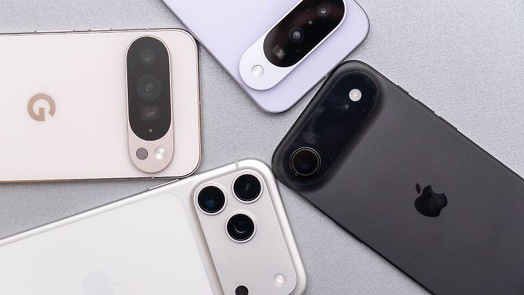 Entscheidend für die Platzierung der iPhone-17-Geräte und der Pixel-10-Smartphones ist ihre Akkuleistung.