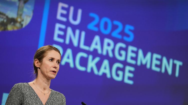 Die EU-Kommission stellt einen Beitritt neuer Länder bis 2030 in Aussicht. 