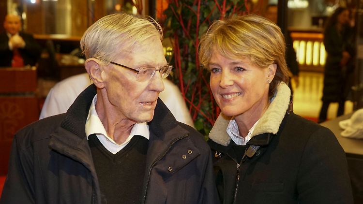 Eugen und Christina Block bei einer Veranstaltung im Januar.