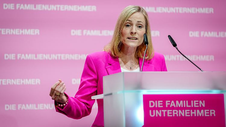 Für die Präsidentin des Verbands, Marie-Christine Ostermann, sind Familienunternehmer ein "Stabilitätsanker"