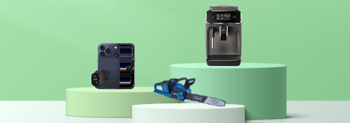 Wir finden täglich die besten Deals für Technik, Werkzeug, Haushaltsgeräte, Tarife & Co.