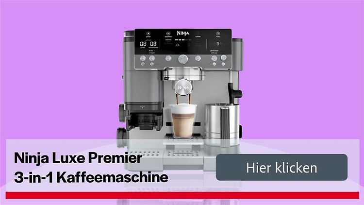 Die Ninja Luxe Premier ist eine gute Wahl für angehende Hobby-Baristas.