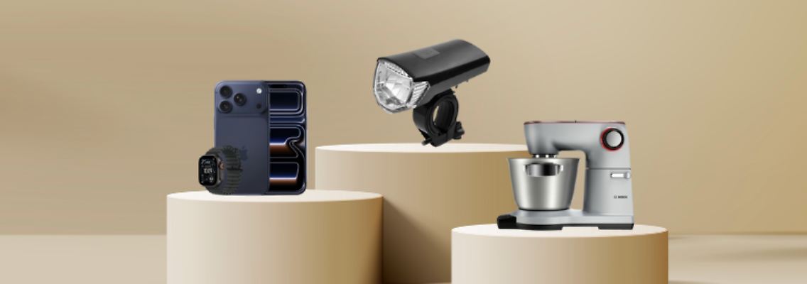 Wir finden täglich die besten Deals für Technik, Werkzeug, Haushaltsgeräte, Tarife & Co.