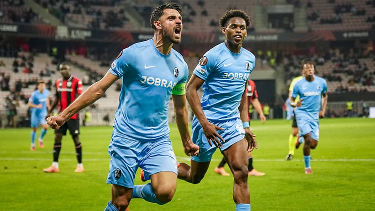 Vincenzo Grifo brachte Freiburg vom Elfmeterpunkt aus in Führung.