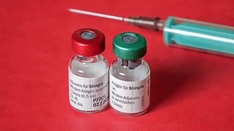 Der Herpes-Zoster-Impfstoff Shingrix gegen die Gürtelrose. 