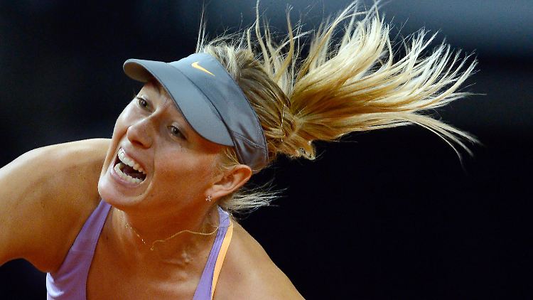 Maria Sharapova kam während ihrer aktiven Zeit als Tennisspielerin mit ihrem Stöhner regelmäßig über die 100-Dezibel-Marke.