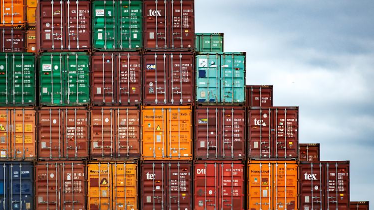 Deutsche Waren sind weiterhin gefragt, sagen Experten. 