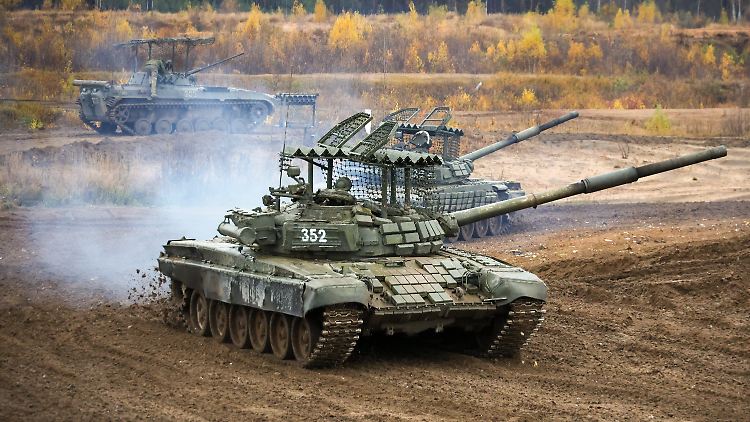 Bisher richten sich Putins Panzer nicht gegen Nato-Territorium. 