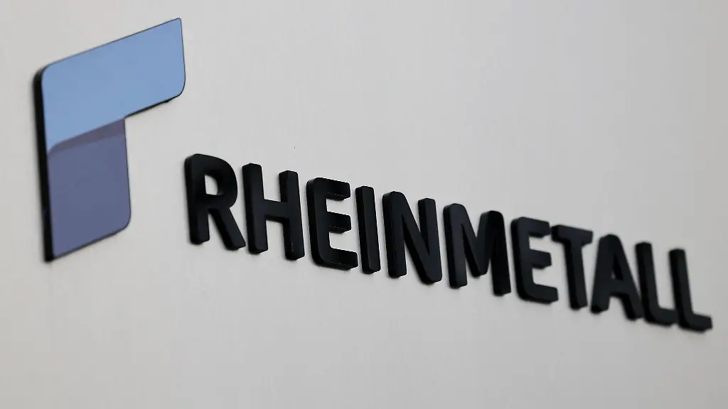 Das-Rheinmetall-Logo-auf-dem-Rheinmetall-Gebaeude