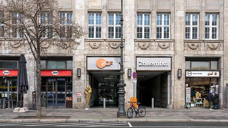 Das ZDF-Studio in Berlin an der Straße Unter den Linden. 