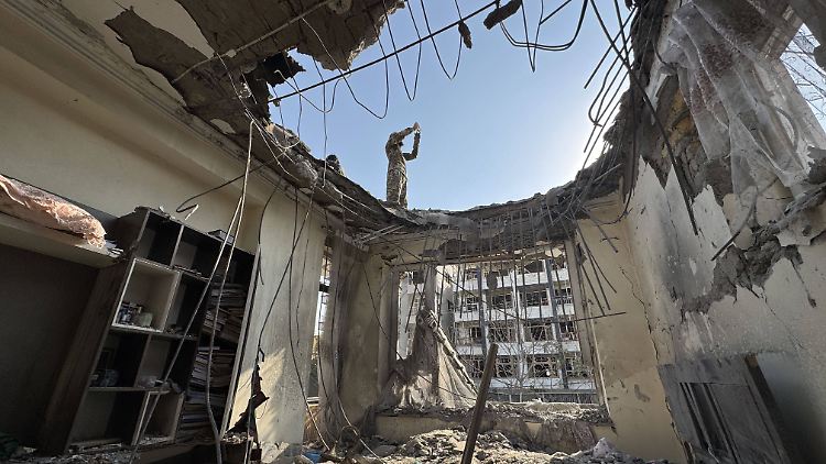 Trümmer in Kabul nach einem pakistanischen Angriff im Oktober.