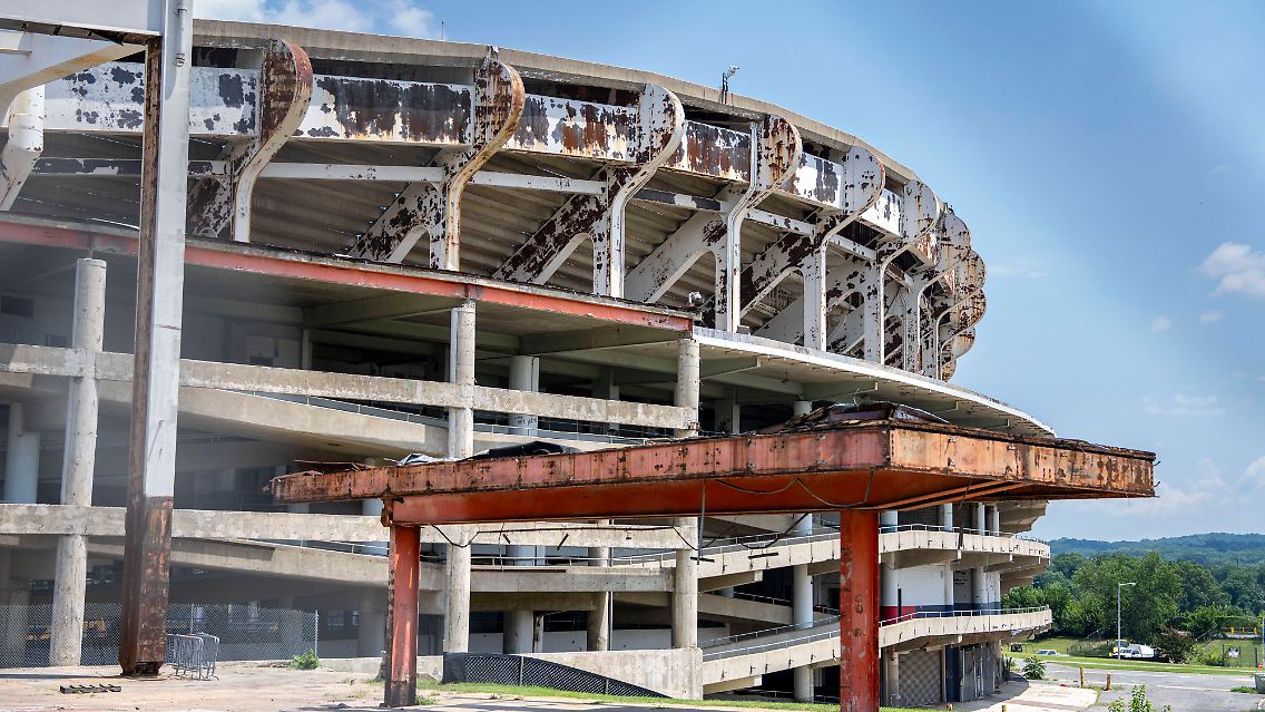 Lost Place: das alte RFK Stadium.