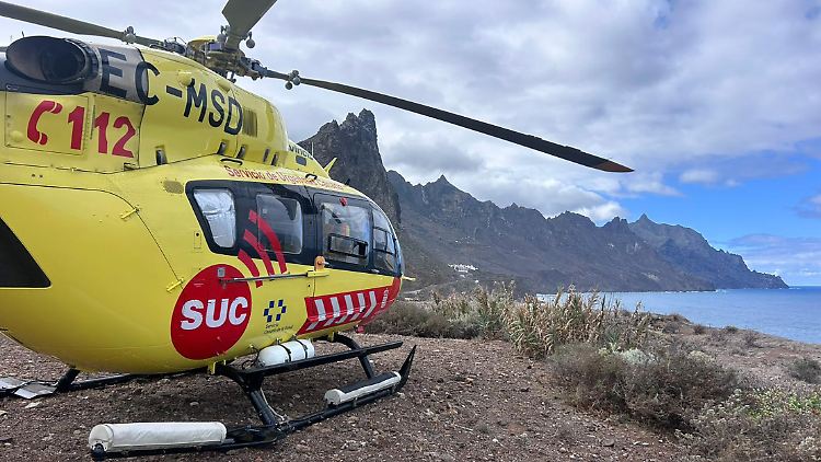 Die Rettungskräfte mussten am Samstag zu vielen Einsätzen fliegen.