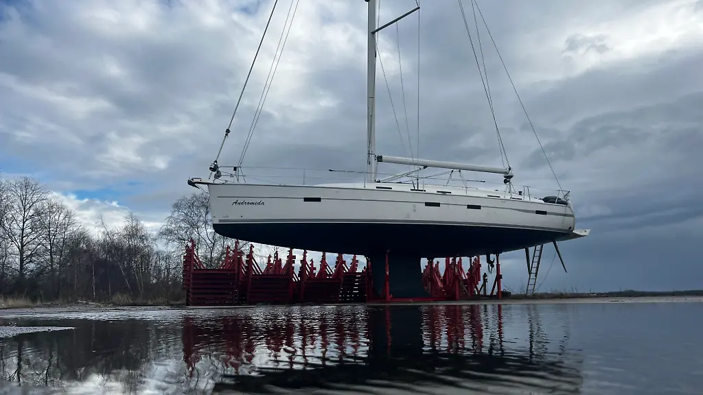 Andromeda-aufgebockt