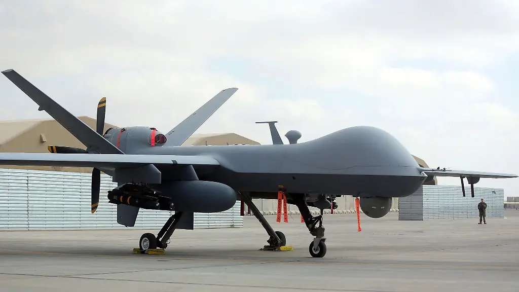 Die-us-amerikanische-MQ-9-Drohne-wird-in-erster-Linie-zur-Aufklaerung-genutzt-sie-kann-aber-auch-Praezisionsangriffe-durchfuehren-Archivbild