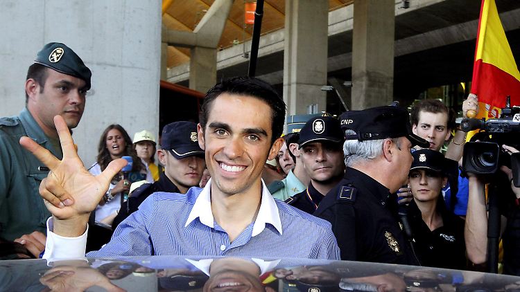 Unschuldig verfolgt: Alberto Contador, Radprofi und Spaniens Stolz.