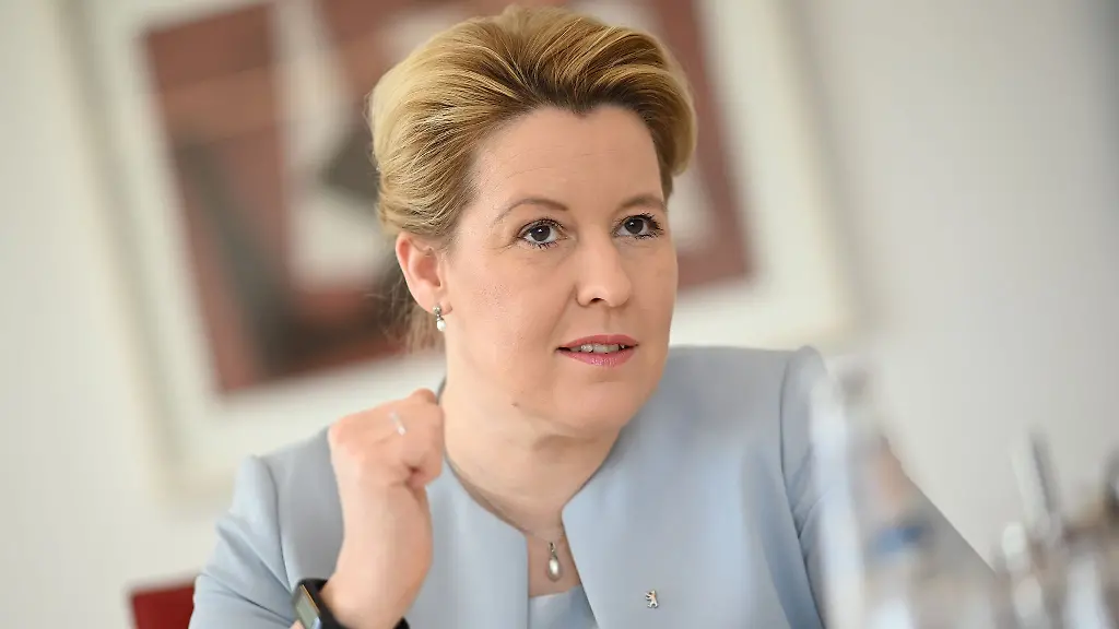 Berlins-SPD-Chefin-Franziska-Giffey-gibt-ein-Interview