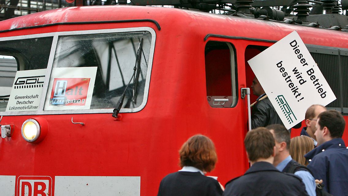 Bald wieder ein häufiges Bild? GDL ruft zu Warnstreiks auf.