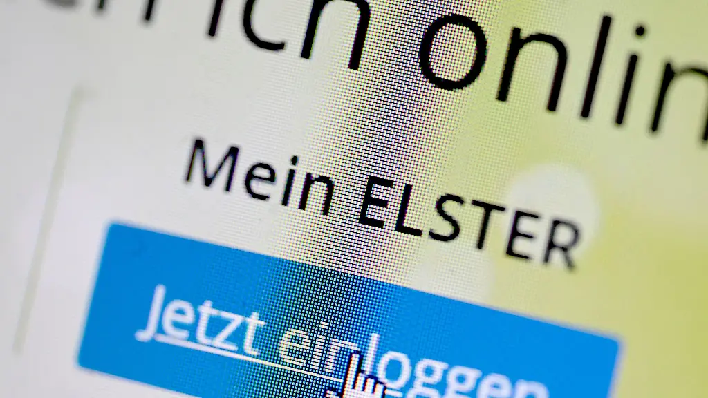 Der-Login-Screen-des-Steuerportals-Elster