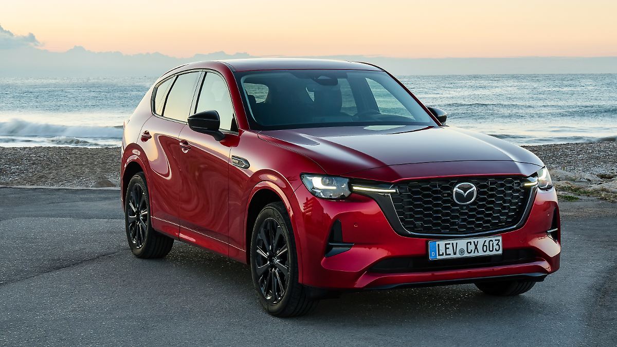 Neuer Reihensechszylinder-Diesel: Mazda CX-60 e-Skyactiv D überzeugt ab ...