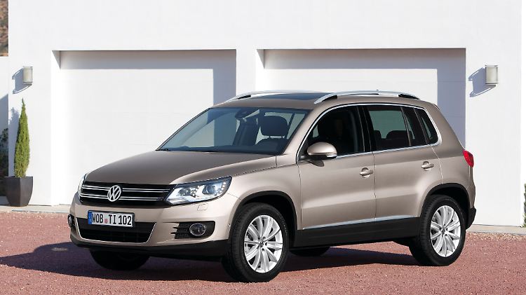 Im neuen Gewande: Der Tiguan zeigt sich auf dem Genfer Autoslaon modernisiert und mit mehr Assistenten.
