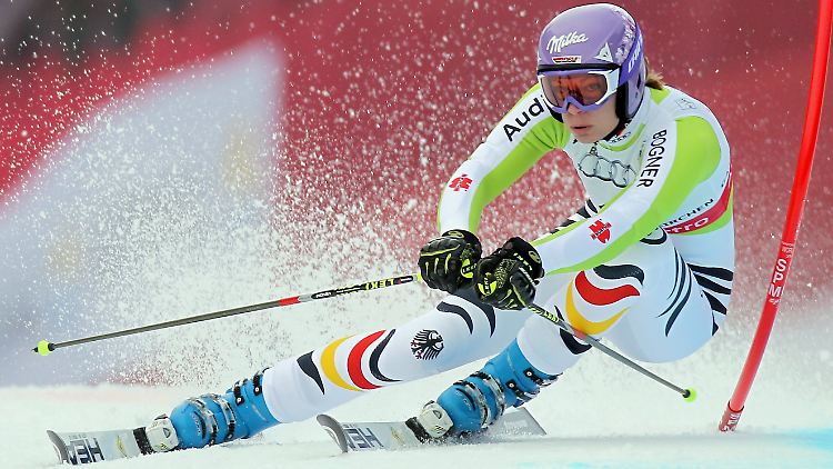 Raus im zweiten Durchgang: Maria Riesch.