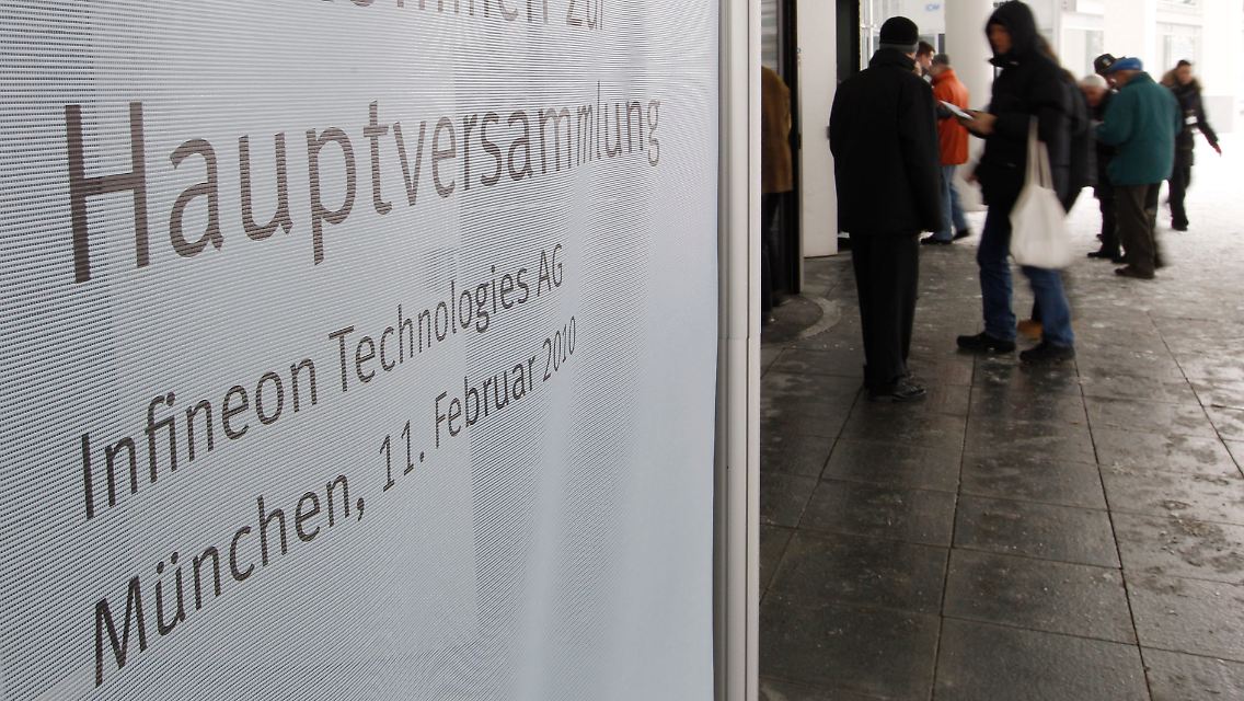 Hauptversammlung bei Infineon