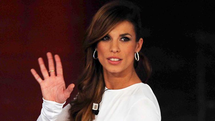 Mutter? Ach nö ...: Elisabetta Canalis.