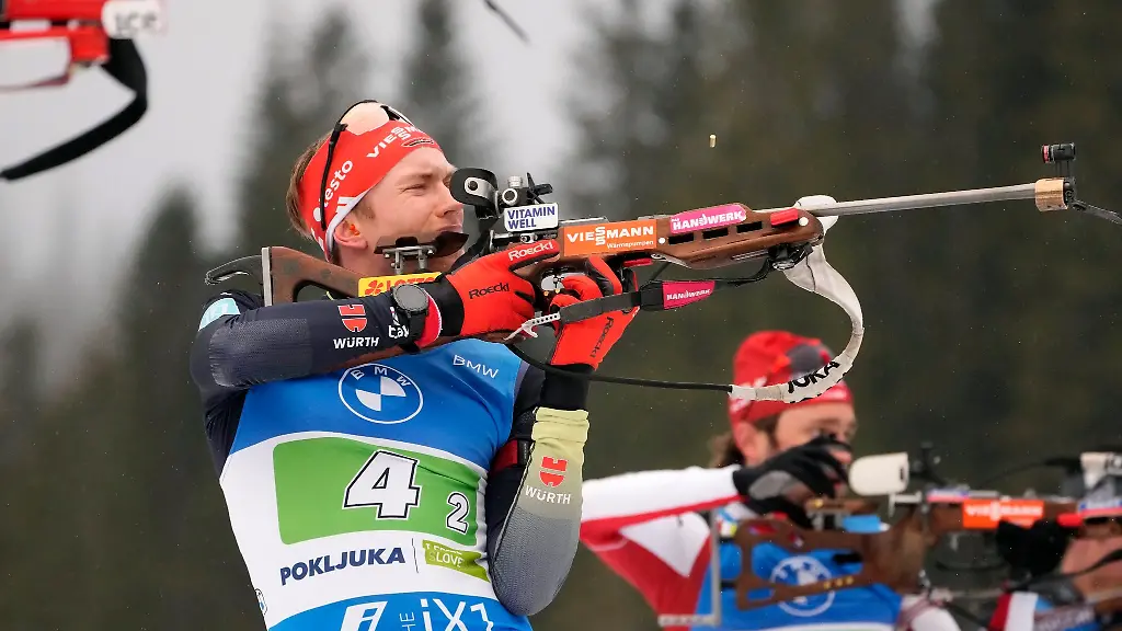 DSV-Athlet-Benedikt-Doll-l-kam-beim-Weltcup-im-slowenischen-Pokljuka-mit-der-deutschen-Mixed-Staffel-nicht-ueber-Rang-fuenf-hinaus