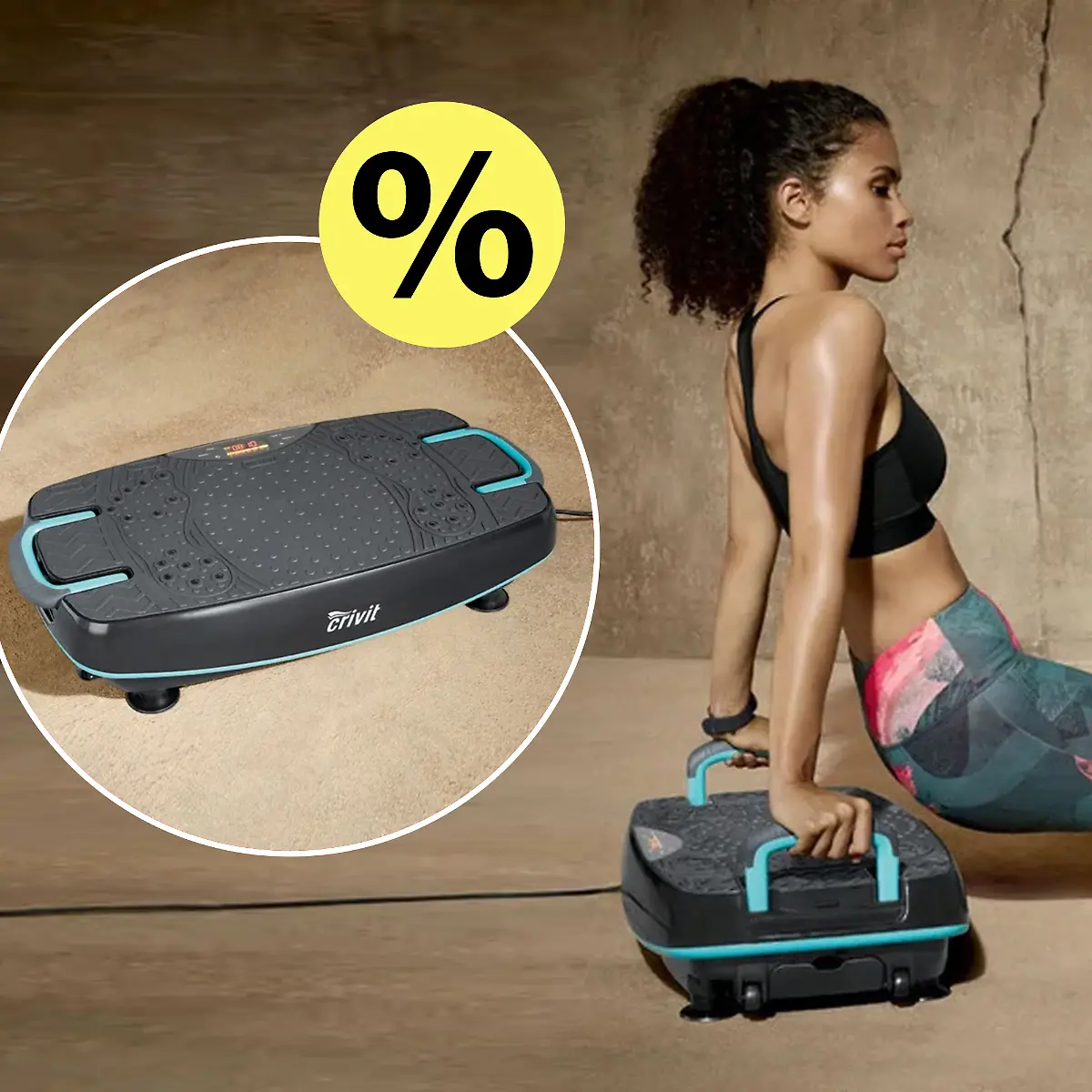 Vibrationsplatte bei Lidl: Lohnt sich das trendige Fitnessgert? - ntv.de