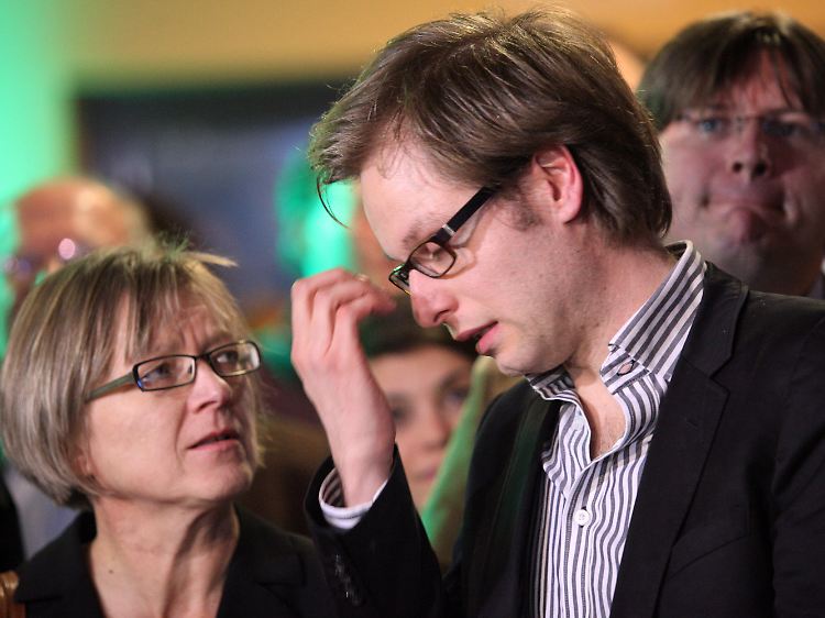 Ernüchterung: Die Grünen sind zwar stark geblieben, doch hinken dem Bundestrend hinterher.